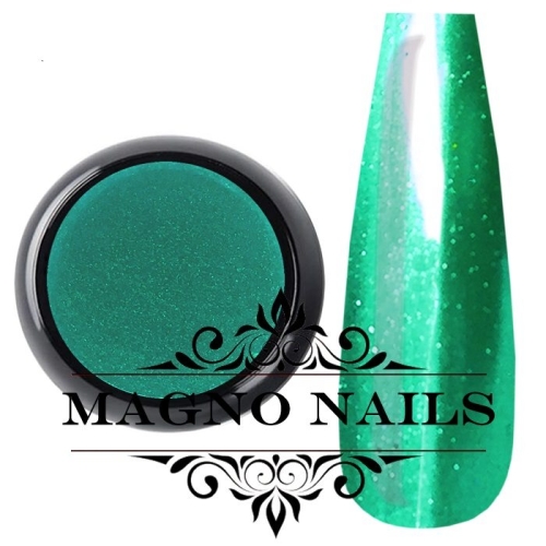 Chrome Pigment -  Chrom Powder - Green  Nail Art Nailart Puder